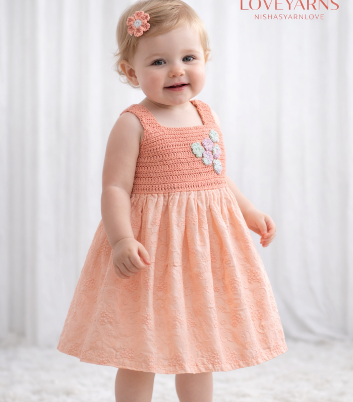 Peach Petal Dress